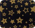Golden Stars On A Chocolate Wafer