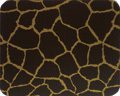 A brown and gold GIRAFFE GOLD 10″ X 16″ mouse pad.