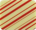 A PEPPERMINT STRIPE candy stripe on a square.